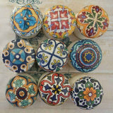 Spanish Tile Decoupage Knobs