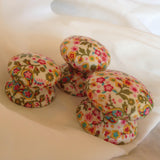 Paisley ditsy flower cute drawer pull cupboard new knob bedside cabinet nursery wooden wardrobe children shabby chic dressing table kitchen