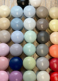 Hand Painted Solid Colour Furniture Knobs