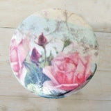 Colourful Birds and Flowers Decoupage Knobs