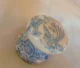 China Blue Pottery style knob cupboard door handle wardrobe welsh dresser bedside cabinet wardrobe desk dressing table dining room  kitchen