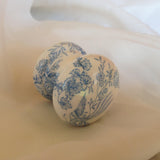 China Blue Pottery style knob cupboard door handle wardrobe welsh dresser bedside cabinet wardrobe desk dressing table dining room  kitchen