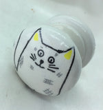 Children cartoon cat black white grey infant bedroom cupboard knob handle drawer pull dressing computer table wardrobe study bedside desk