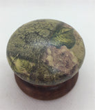 Rustic vintage patchwork traditional floral aged old dark wood dresser handles new knobs drawer pull kitchen dressing table bedside cabinet