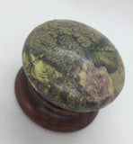 Rustic vintage patchwork traditional floral aged old dark wood dresser handles new knobs drawer pull kitchen dressing table bedside cabinet